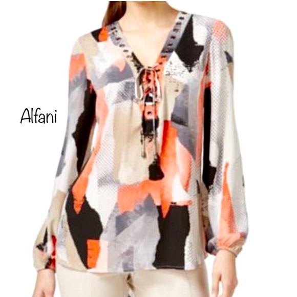 Alfani Tops - Gorgeous Work Blouse